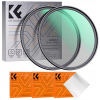 K&F ZESTAW filtr dyfuzyjny Black Mist 72mm 1/4 1/8