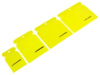 Zestaw szpachli plastikowych 50, 75, 100 i 120 mm