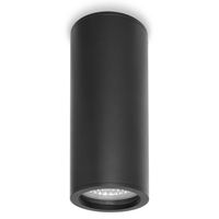 Nasufitowa lampa tuba Rima OPN-3021B-4K Italux LED 10W 4000K IP54 czarna