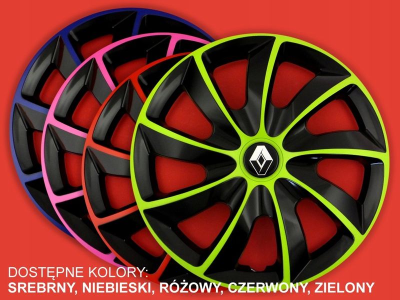 KOŁPAKI 16'' RENAULT Laguna Megane Clio Master QAD zdjęcie 6