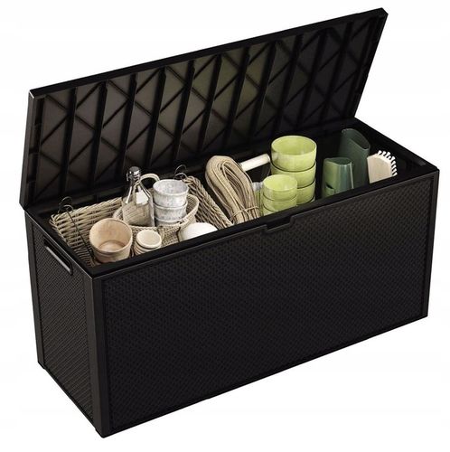 Skrzynia ogrodowa 270 LITRÓW Emily Box Brąz na Arena.pl