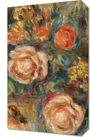 Obraz 30x50cm Bouquet of Roses, Pierre-Auguste Renoir