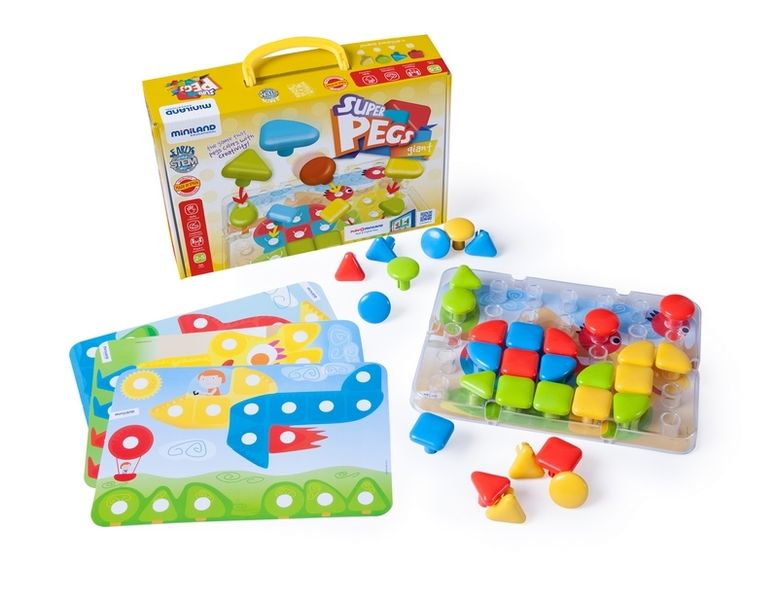 ND19_MLZ45319 Tablica edukacyjna Superpegs - 32 e zdjęcie 1