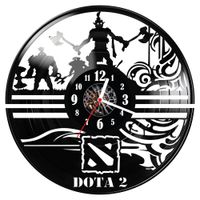 Zegar ścienny z płyty winylowej Dota 2 1818.14