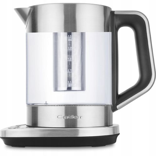 Czajnik Elektryczny Szklany z Podstawą Catler KE510 Poj 1,5L LED 2200W na Arena.pl