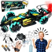 SAMOCHÓD ZDALNIE STEROWANY DUŻY AUTO PILOT RC + ZEGAREK STERUJĄCY DRIFT 4x4