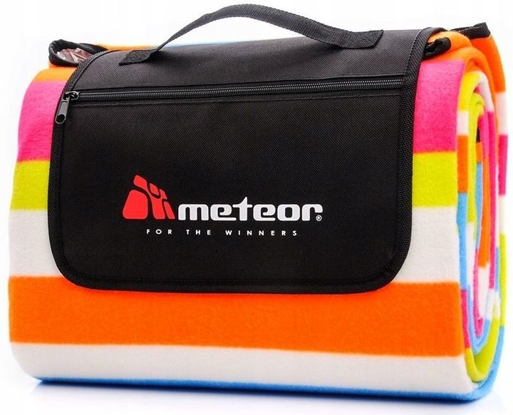 Koc Na Plażę Piknik Do Ogrodu Polarowy 200x180 cm zdjęcie 3