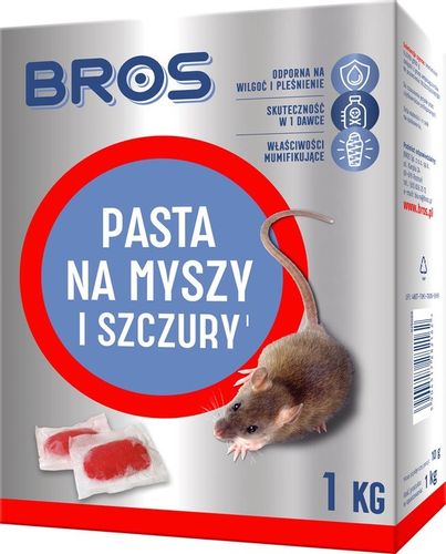 SILNA Pasta TRUTKA na myszy i szczury 1KG BROS na Arena.pl