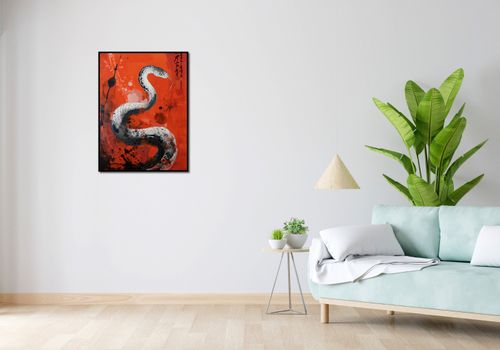 Plakat 60x80cm Smoczy Oddech Węża na Arena.pl