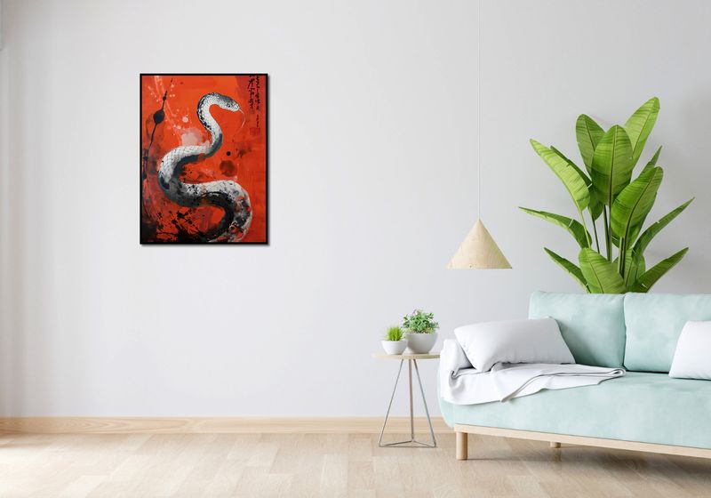 Plakat 60x80cm Smoczy Oddech Węża zdjęcie 4