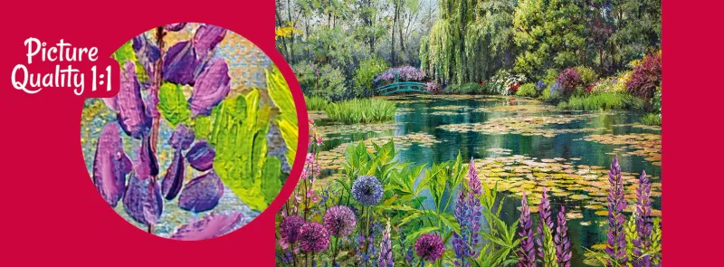 Puzzle 1000 elementów. Ogród moich marzeń 30486 zdjęcie 3