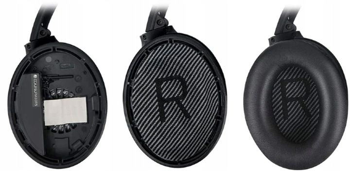 NAUSZNIKI PADY GĄBKI PODUSZKI DO BOSE QC45 QC35 I II QC25 QC15 QC2 AE2 TESA zdjęcie 13