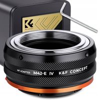 Adapter M42 do SONY NEX E Mount PRO IV K&F A6500 A7 A9 A6000 A6300 A6600