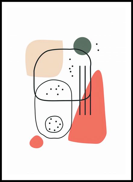 Plakat 64x90cm Przestrzenność zdjęcie 3