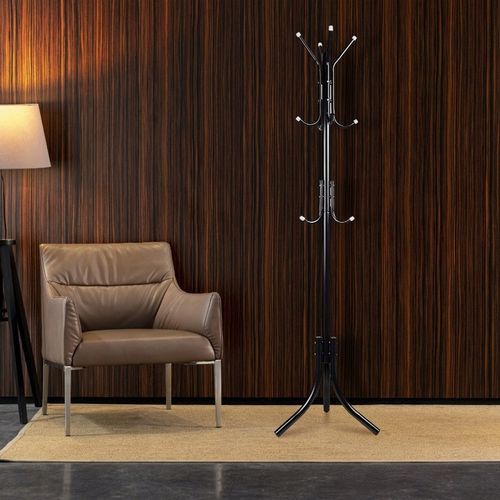 WIESZAK PODŁOGOWY STOJĄCY STOJAK LOFT NA UBRANIA KURTKI 12 RAMION 3 na Arena.pl