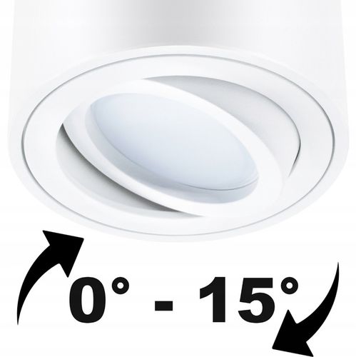 Oprawa Natynkowa HALOGENOWA TUBA Ruchoma + LED 5W na Arena.pl