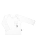 Chłopięca bluzka bawełniana basic biała Nicol