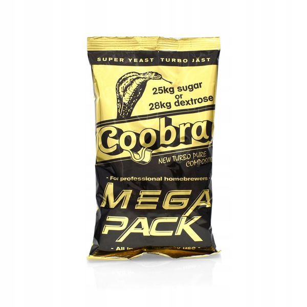 Drożdże gorzelnicze Coobra Mega Pack 360netto zdjęcie 1
