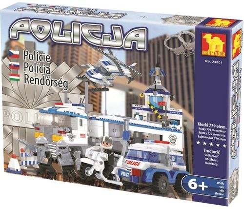 DROMADER Klocki POLICJA Posterunek 779 el. na Arena.pl