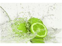 100 70CM OBRAZ PŁÓTNO LIMONKA WODZIE PŁÓTNO RAMA