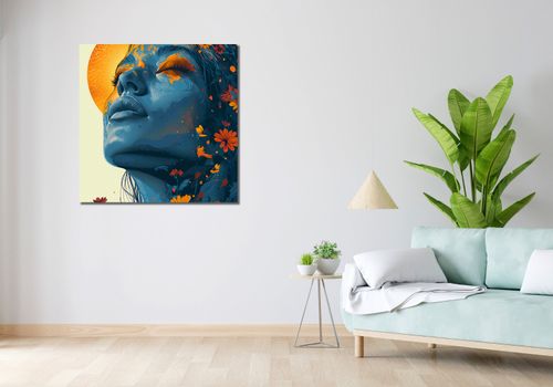 Obraz 90x90cm Deszcz Słoneczny na Arena.pl
