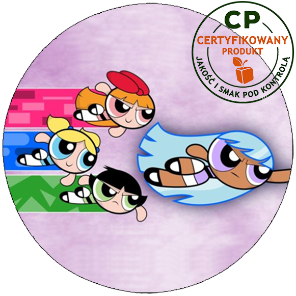 Opłatek na tort Atomówki zdjęcie 1