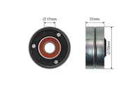 ROLKA PROWADZĄCA PASKA LAND ROVER RANGE ROVER SPORT I 2008 2009 2010 2011