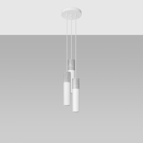 Lampa wisząca BORGIO 3P biały na Arena.pl