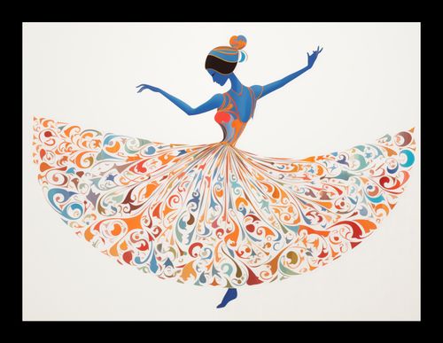 Plakat 20x15cm Wirująca Balerina na Arena.pl