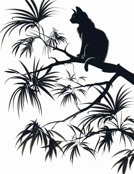 Plakat 50x65cm Na Gałęzi zdjęcie 1