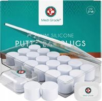 Duży ZESTAW Stopery do uszu 27dB etui Medi Grade