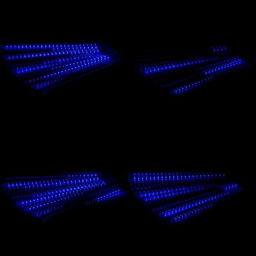 NIEBIESKIE LAMPKI SOPLE PADAJĄCY ŚNIEG 480 LED METEORYT 50 CM na Arena.pl