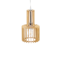 Lampa wisząca jasne drewno NIARI