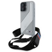 BMW BMHCP16S23PSCCG iPhone 16 6.1" szary/grey hardcase M Edition Carbon