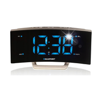 Radiobudzik BLAUPUNKT CR07BK LED Drzemka ALARM CR 07BK