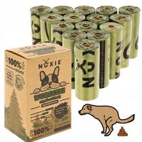 Bio Worki Woreczki Na Psie Odchody Kupy Psa 225szt Biodegradowalne Eco Nuxi