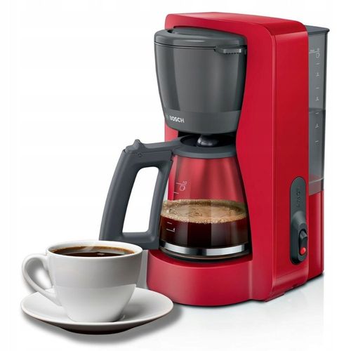 BOSCH EKSPRES PRZELEWOWY DO KAWY TKA2M114 CZERWONY 1200W na Arena.pl