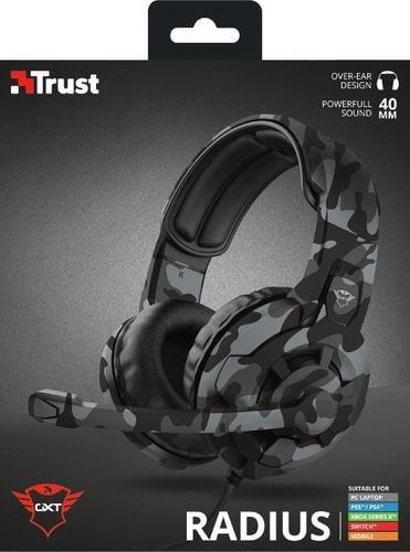 Słuchawki z Mikrofonem Gaming do Gier Trust Radius na Arena.pl