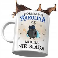 Kubek Dla Karoliny Koleżanki Żony Na Prezent Z Nadrukiem Ze Zdjęciem