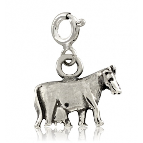 SREBRNY CHARMS KROWA PRÓBA SREBRA 925 zdjęcie 1