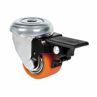 Rueda Ruedas Alex Pomarańczowy Poliuretan Żelazo Ø 3,5 CM obrotowa