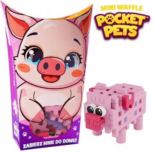 Marioinex Mini Waffle POCKET PETS - zestaw ŚWINKA na Arena.pl