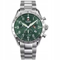 Zegarek Męski Le Temps LT1041.04BS01 srebrny bransoleta