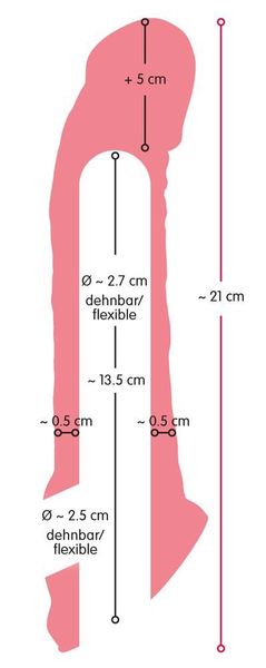 Nature Skin Penis Sleeve With zdjęcie 8