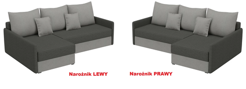 Narożnik Arkadia 2 rogówka Allmeblo na Arena.pl