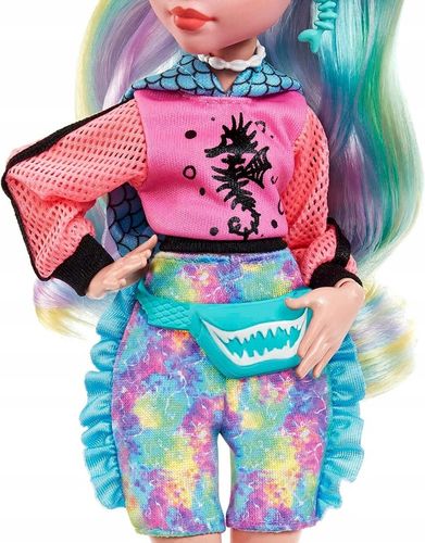 LALKA MONSTER HIGH LAGOONA BLUE + akcesoria HHK55 na Arena.pl