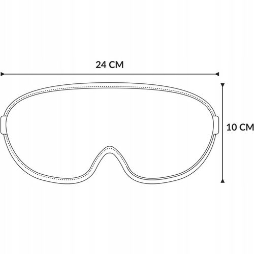 3D PREMIUM MASKA DO SPANIA OPASKA DO SNU NA OCZY 100% ZACIEMNIENIA na Arena.pl