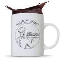 Kubek Prezent Dla Piekarza Najlepszy Piekarz Z Nadrukiem Ze Zdjęciem