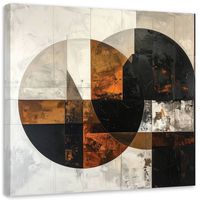 Obraz do salonu sypialni biura kuchni, Abstrakcja koła 60x60