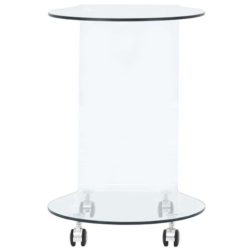 Stolik kawowy, 45 x 40 x 58 cm, szkło hartowane na Arena.pl